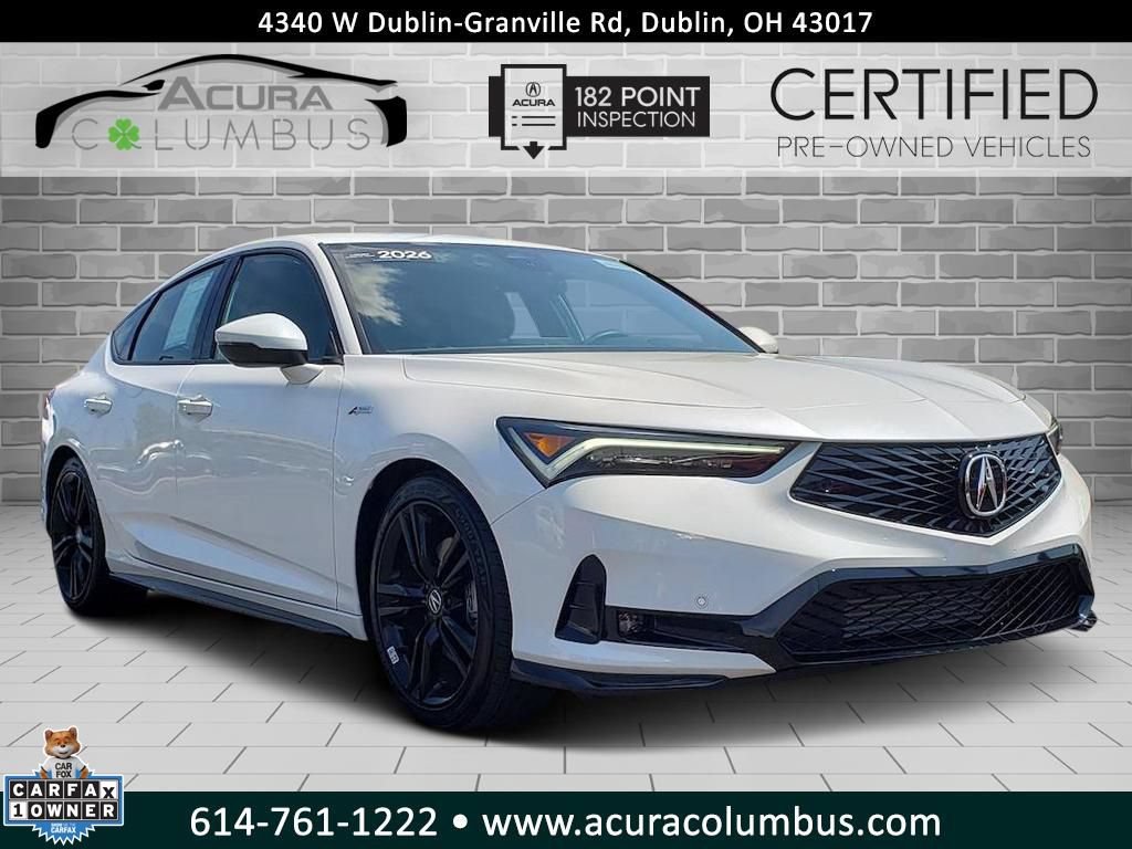 Certified 2026 Acura Integra A-Spec FWD image 1