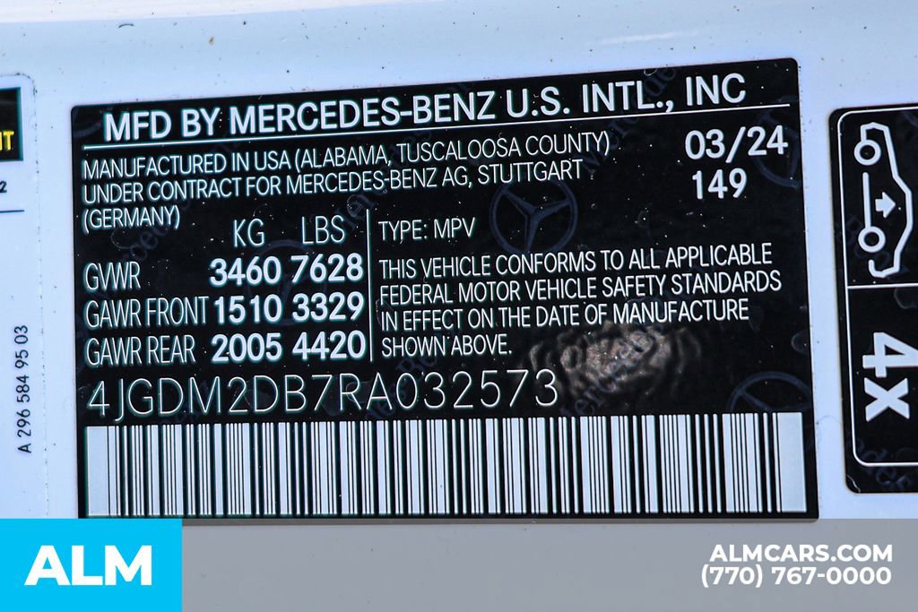 Used 2024 Mercedes-Benz EQS 450+ SUV image 65