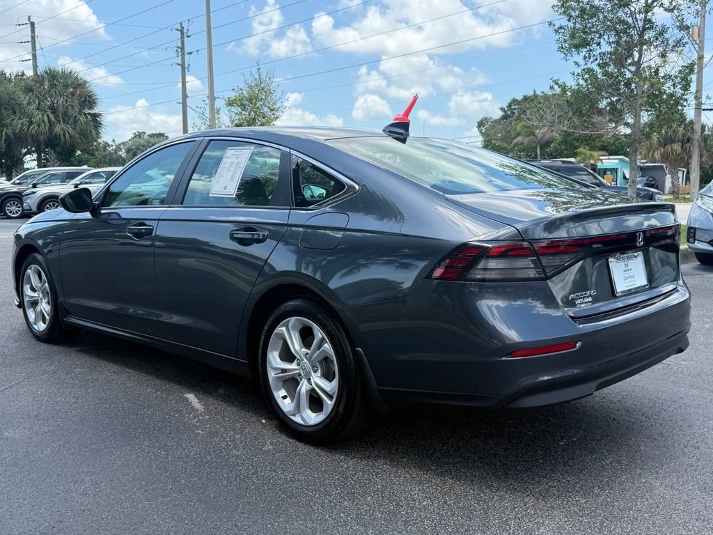 Certified 2025 Honda Accord LX image 3