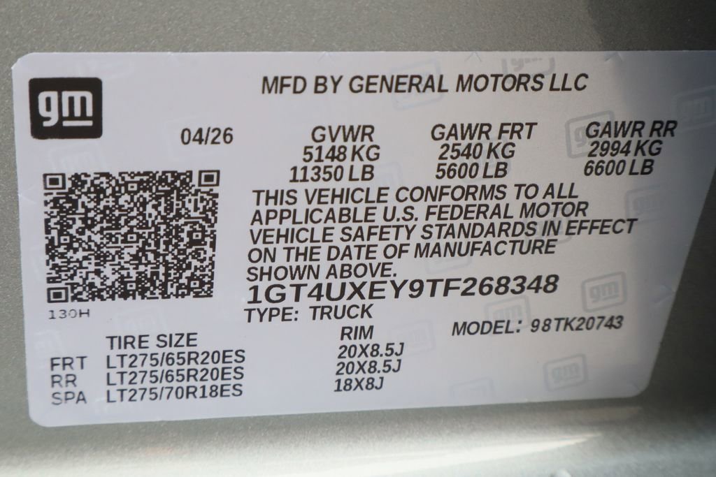 New 2026 GMC Sierra 2500 Denali Ultimate w/ LPO, Black Badging Package AWD/4WD image 29
