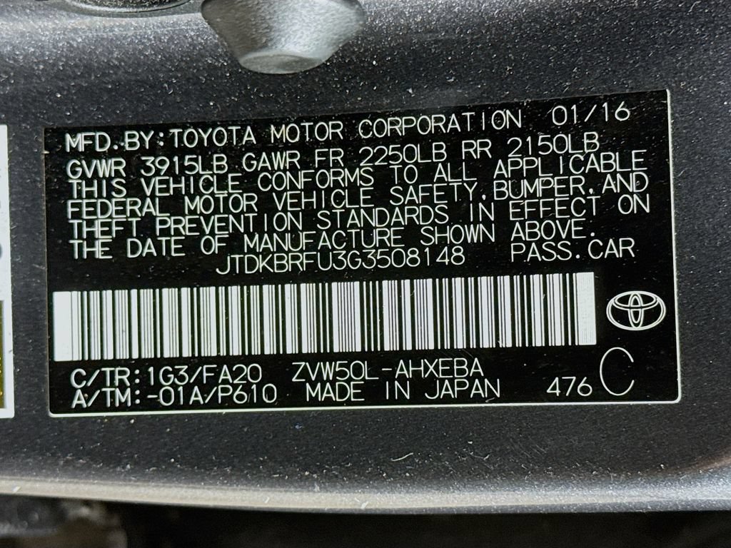 Used 2016 Toyota Prius Two FWD image 37