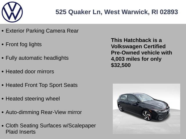 Used 2025 Volkswagen GTI S image 13