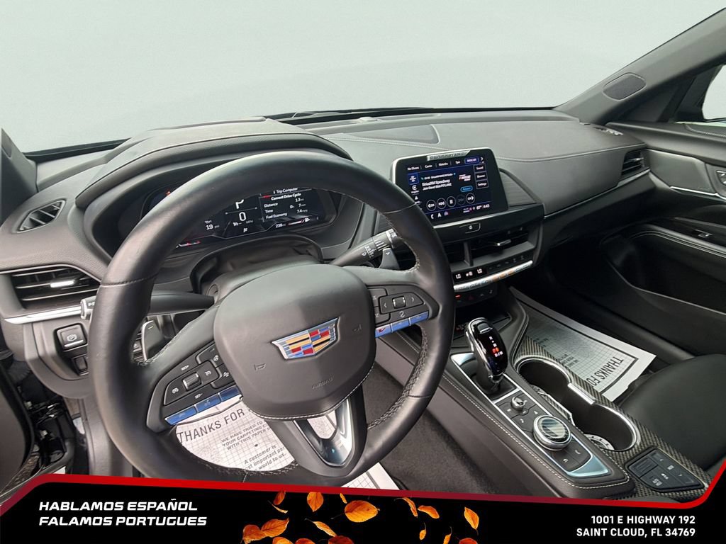 Used 2023 Cadillac CT4 V Blackwing w/ Driver Assist Package RWD image 21