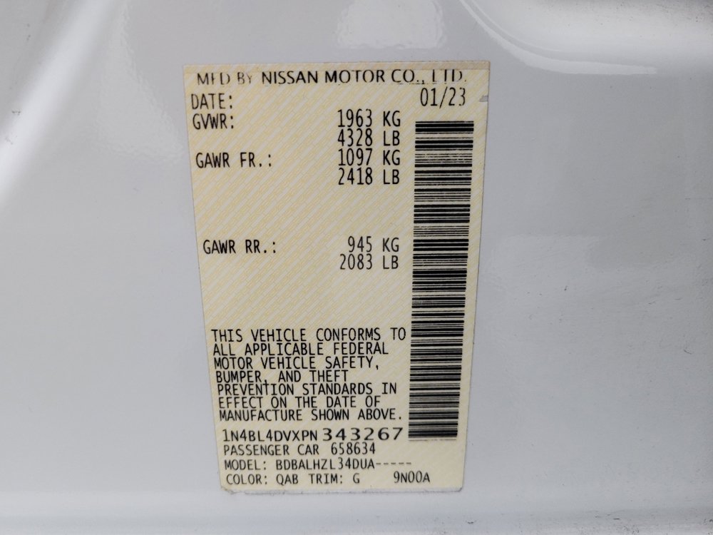 Used 2023 Nissan Altima 2.5 SV image 33
