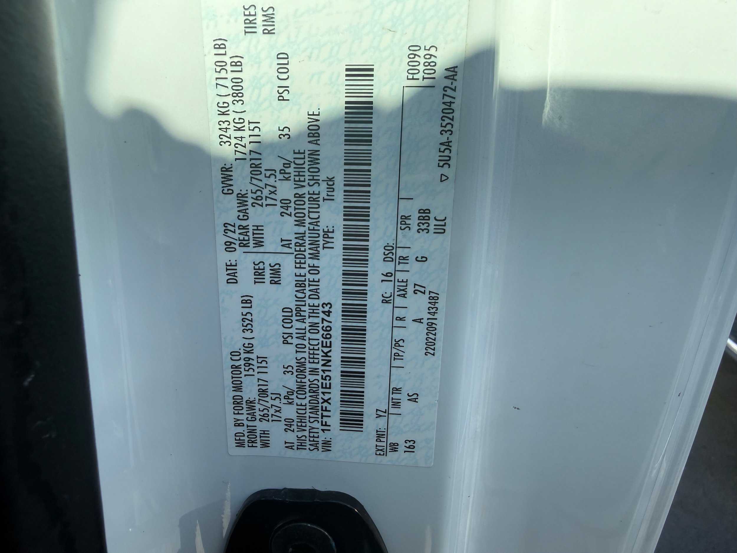 Used 2022 Ford F150 XL AWD/4WD image 25