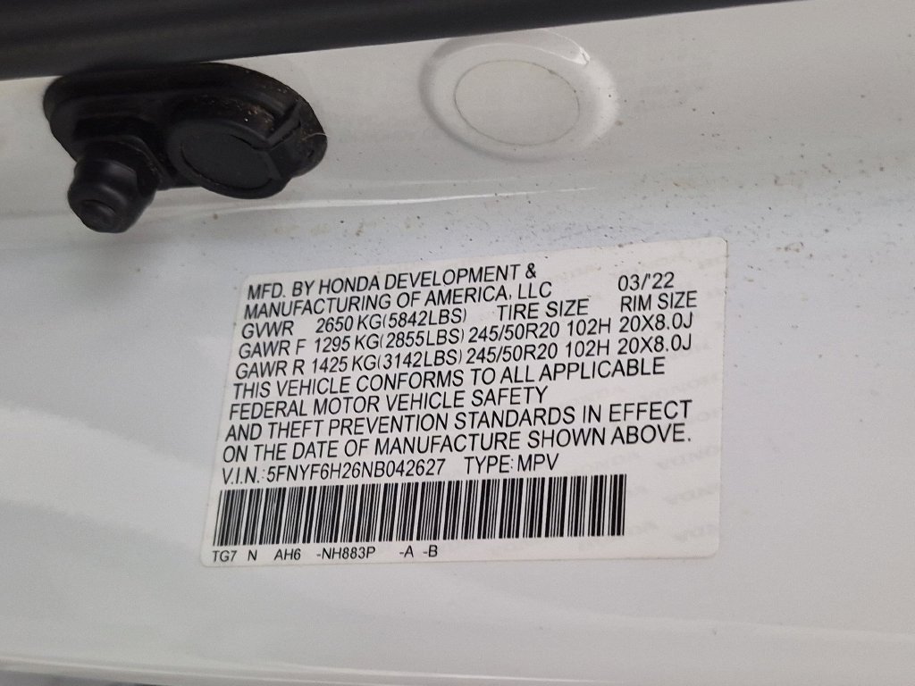 Used 2022 Honda Pilot Special Edition image 39