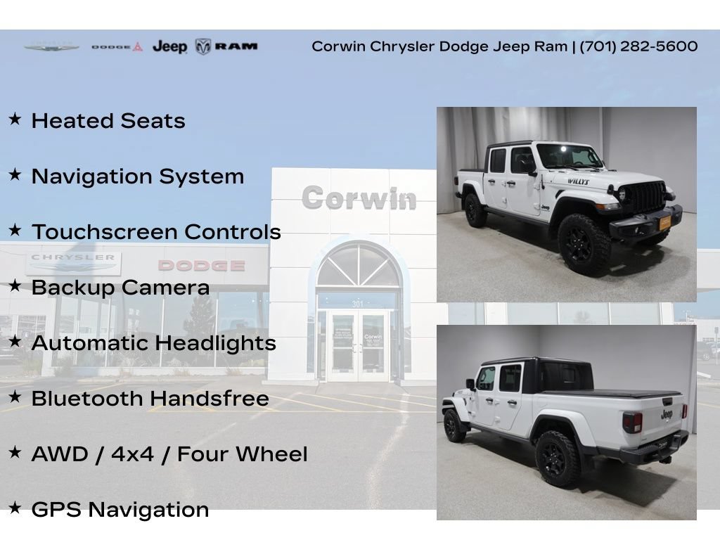 Used 2023 Jeep Gladiator Sport AWD/4WD image 8