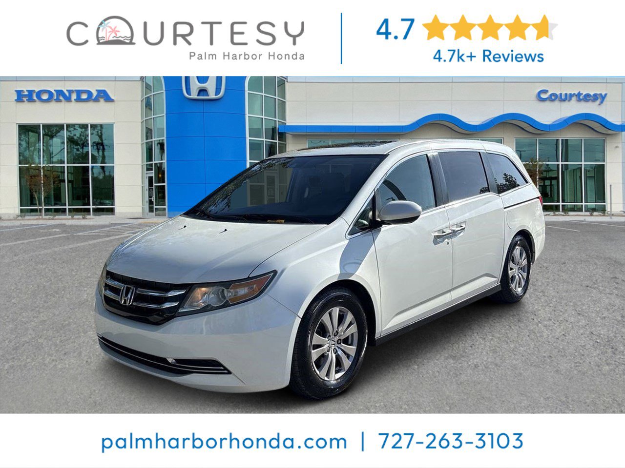 Used 2017 Honda Odyssey EX-L