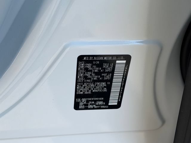 New 2026 Nissan Armada SV AWD/4WD image 30