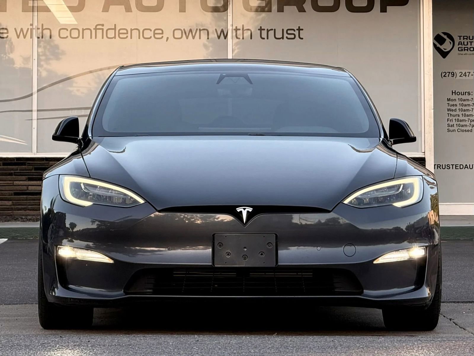 Used 2021 Tesla Model S Plaid AWD/4WD image 3