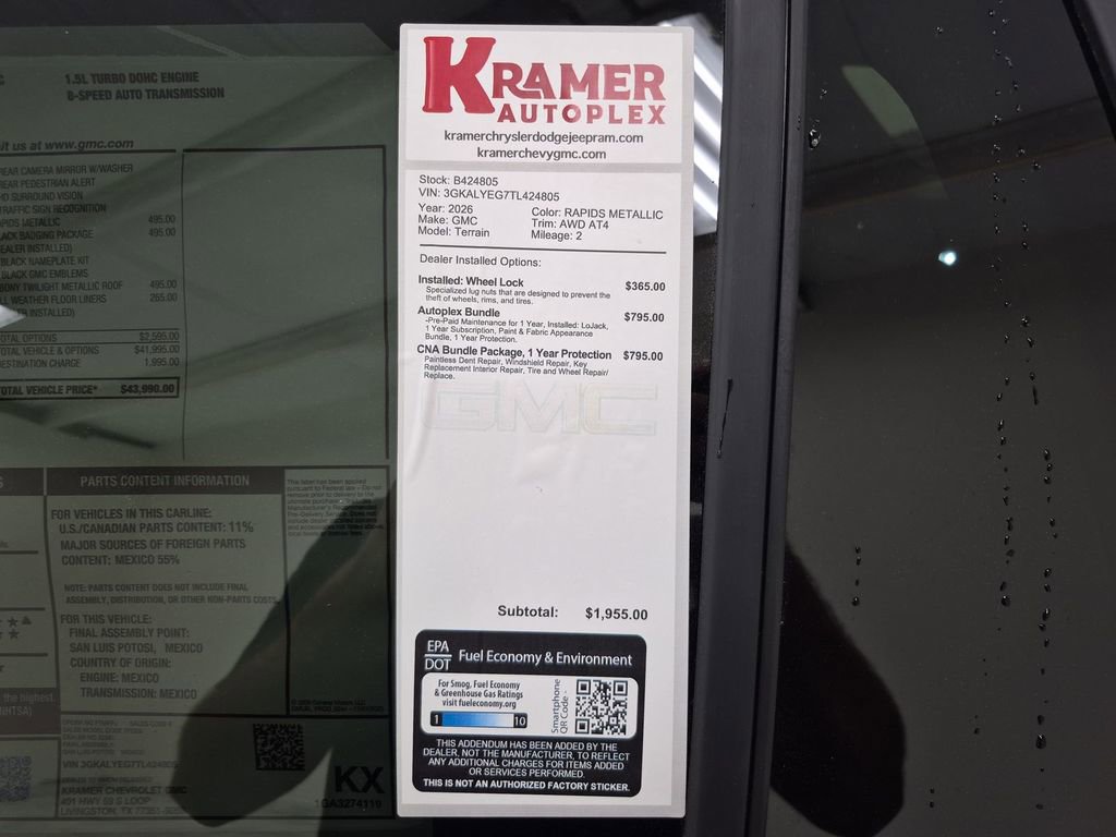 New 2026 GMC Terrain AT4 w/ Technology Package II image 35