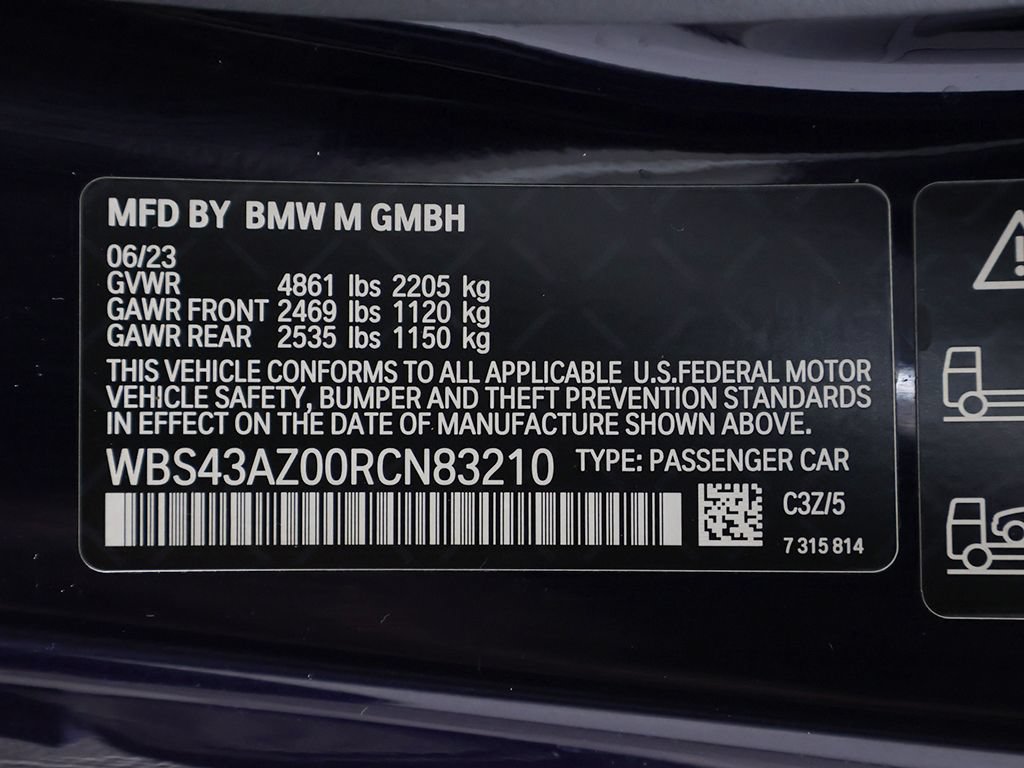 Used 2024 BMW M4 xDrive Competition AWD/4WD image 59