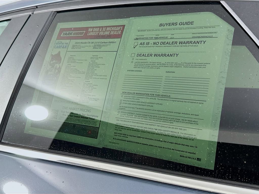 Certified 2024 MAZDA CX-30 AWD 2.5 S w/ Preferred Package image 12