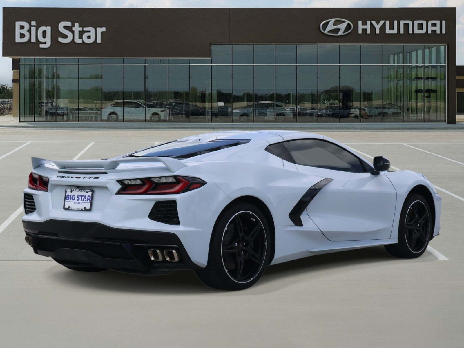 Used 2024 Chevrolet Corvette Stingray Premium Cpe w/ Z51 Performance Package RWD image 4