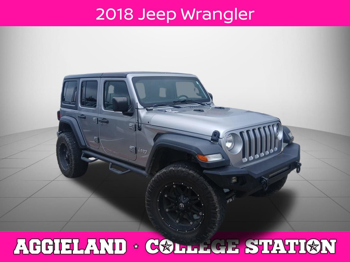Used 2018 Jeep Wrangler Unlimited Sport S AWD/4WD image 1