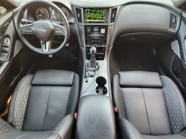 Used 2023 INFINITI Q50 Red Sport 400 w/ Black Opal Edition RWD image 27