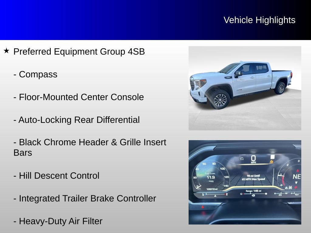 Used 2022 GMC Sierra 1500 AT4 w/ Sierra Safety Plus Package AWD/4WD image 20