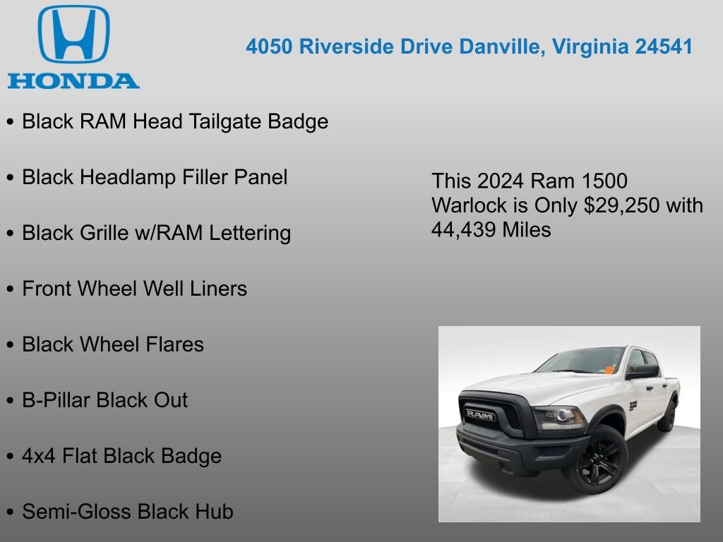 Used 2024 RAM 1500 Classic Warlock image 29