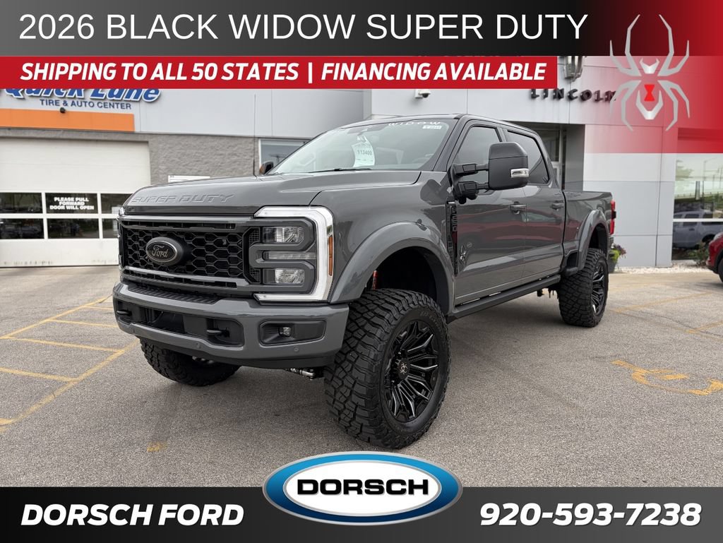 New 2026 Ford F250 Lariat w/ Black Appearance Package