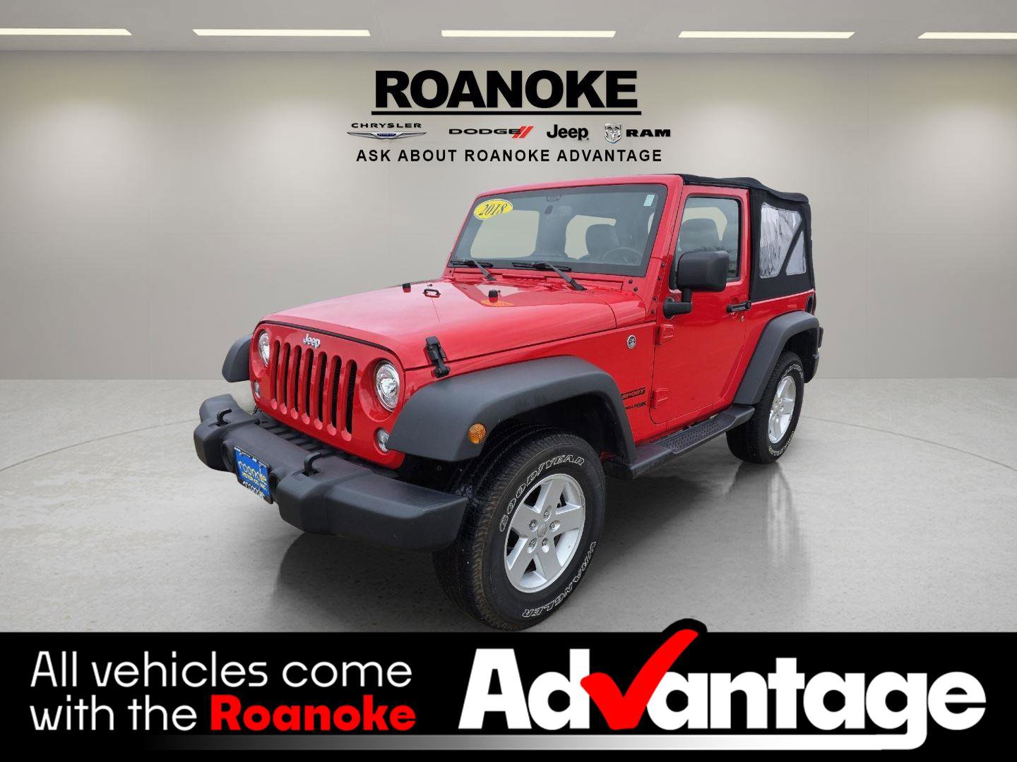 Used 2018 Jeep Wrangler Sport
