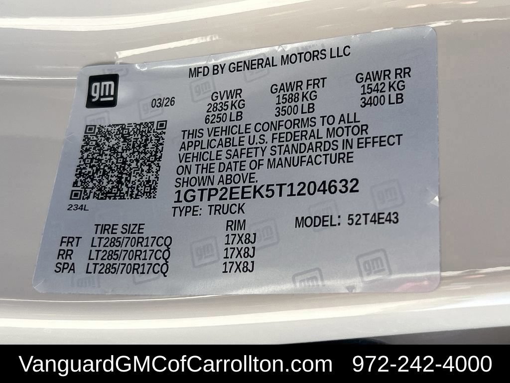 New 2026 GMC Canyon AT4X AWD/4WD image 27