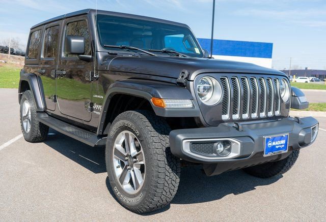 Used 2018 Jeep Wrangler Unlimited Sahara w/ LED Lighting Group image 3