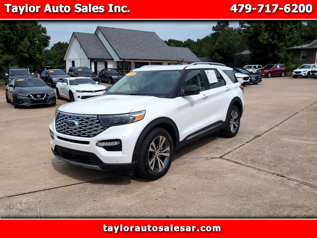 Used 2020 Ford Explorer Platinum w/ Premium Technology Package image 1