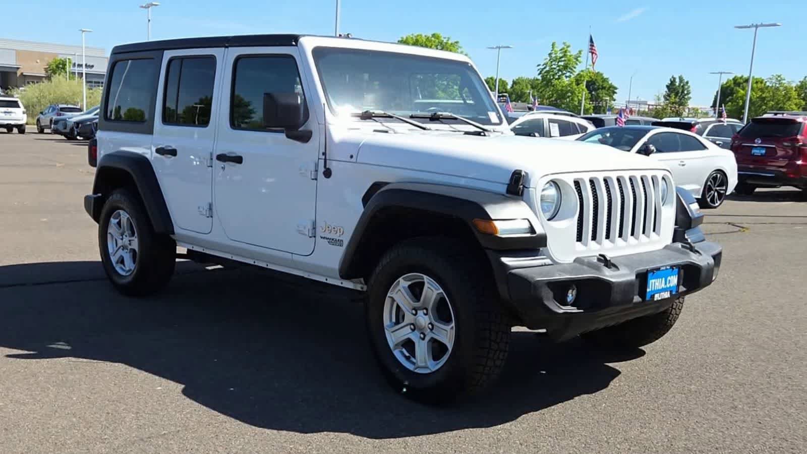Used 2020 Jeep Wrangler Unlimited Sport S AWD/4WD image 2