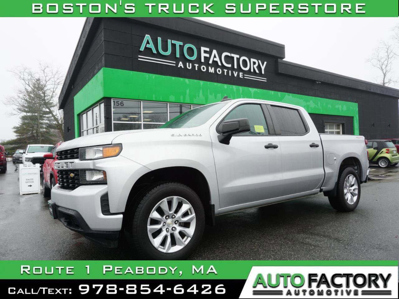 Used 2021 Chevrolet Silverado 1500 Custom image 1