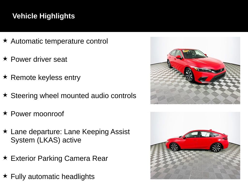 Used 2023 Honda Civic EX-L image 2