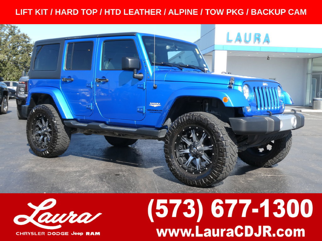 Used 2015 Jeep Wrangler Unlimited Sahara w/ Dual Top Group