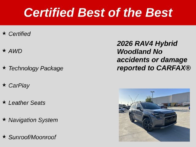 Certified 2026 Toyota RAV4 AWD image 28