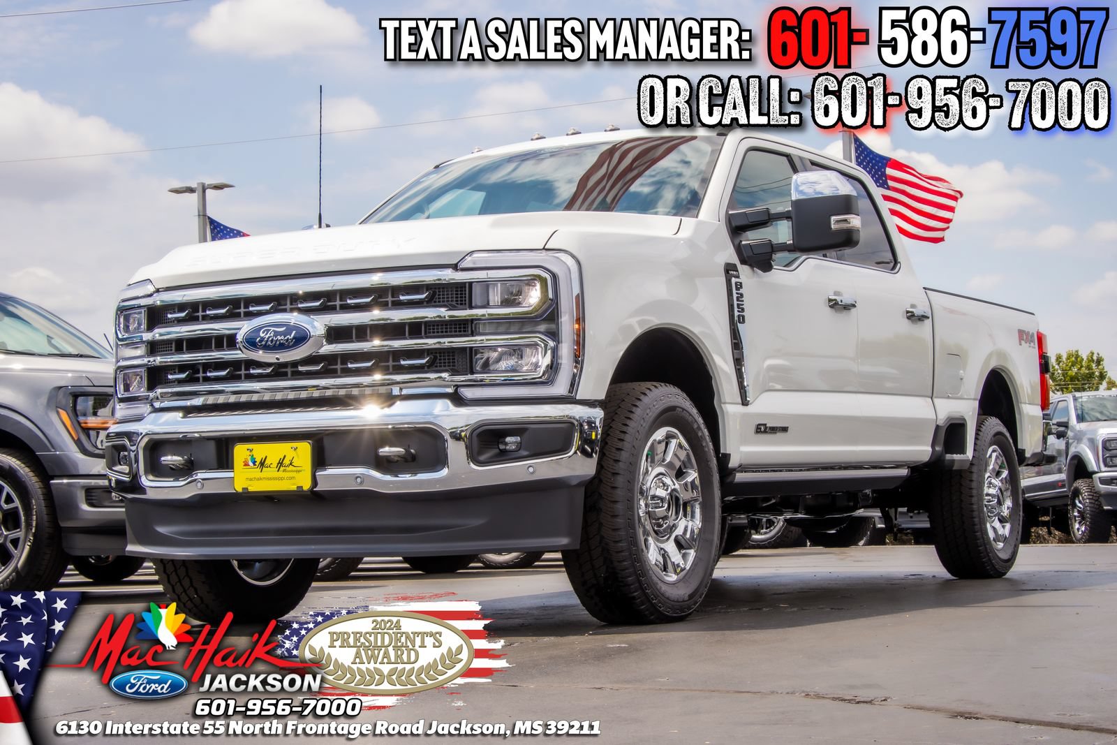 Certified 2024 Ford F250 Lariat w/ Lariat Ultimate Package AWD/4WD image 3