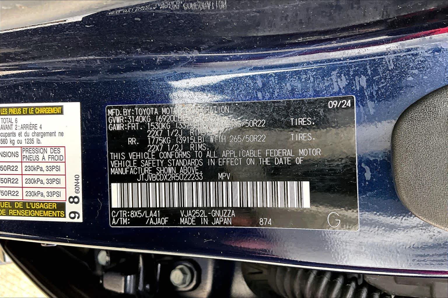 Certified 2024 Lexus GX 550 w/ Accessory Package (Z1) AWD/4WD image 37