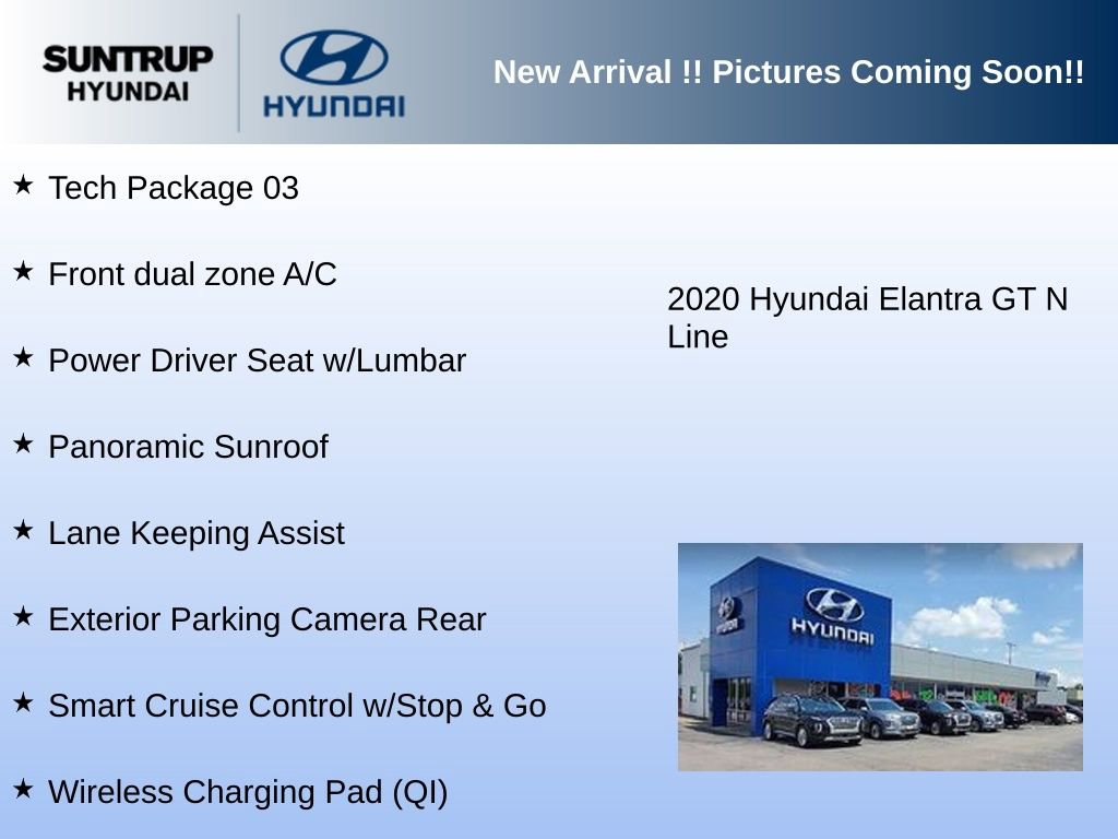 Used 2020 Hyundai Elantra GT N Line w/ Tech Package 03 video 2