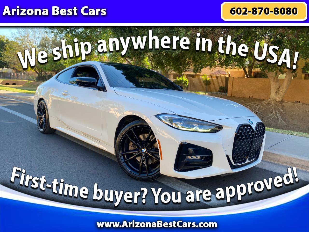 Used 2021 BMW 430i Coupe w/ M Sport Package image 1