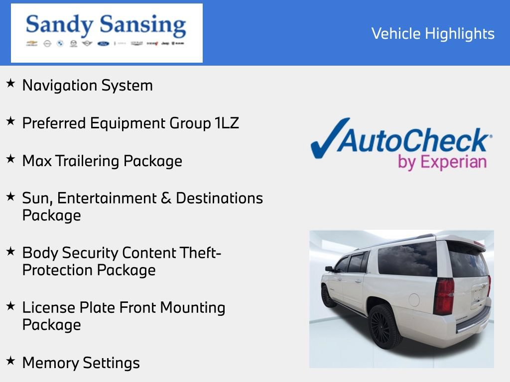 Used 2015 Chevrolet Suburban LTZ RWD image 7