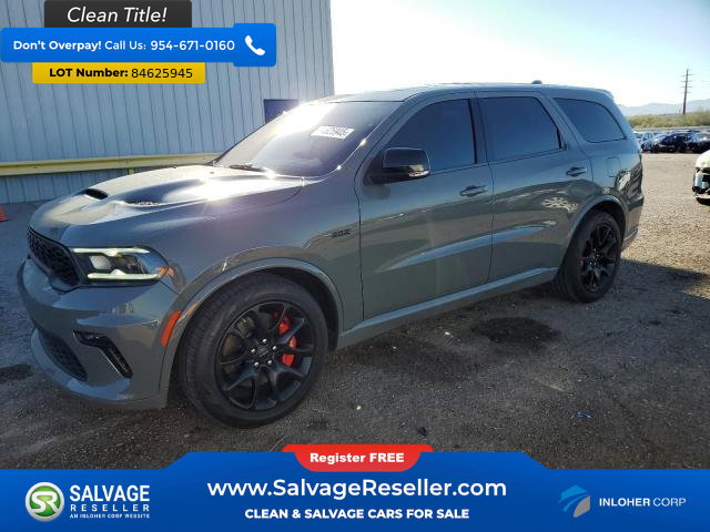 Used 2022 Dodge Durango SRT w/ Black Package