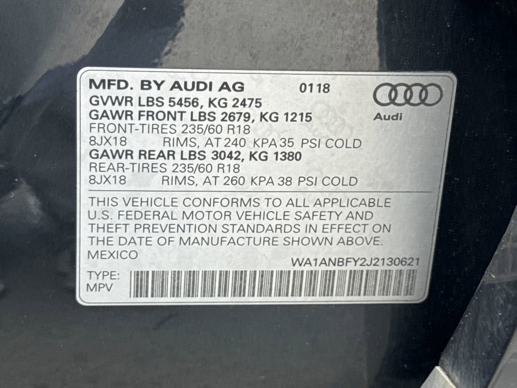 Used 2018 Audi Q5 2.0T Premium w/ Convenience Package image 36