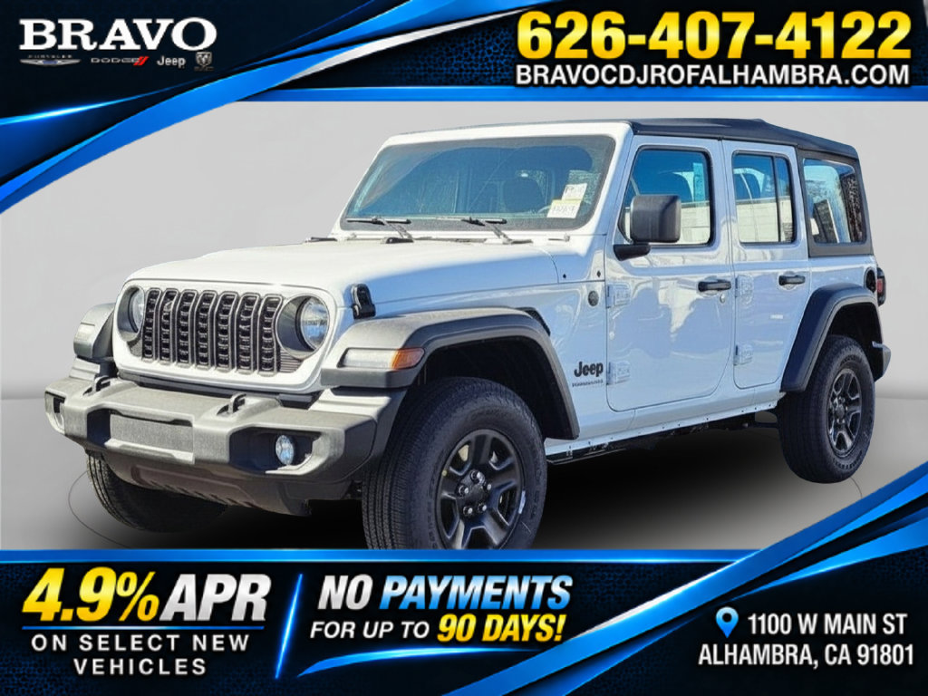 New 2026 Jeep Wrangler Unlimited Sport AWD/4WD image 1