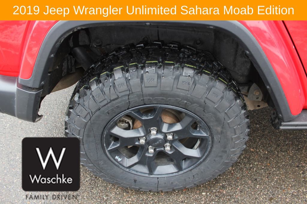 Used 2019 Jeep Wrangler Unlimited Sahara w/ Quick Order Package 24M Moab image 13