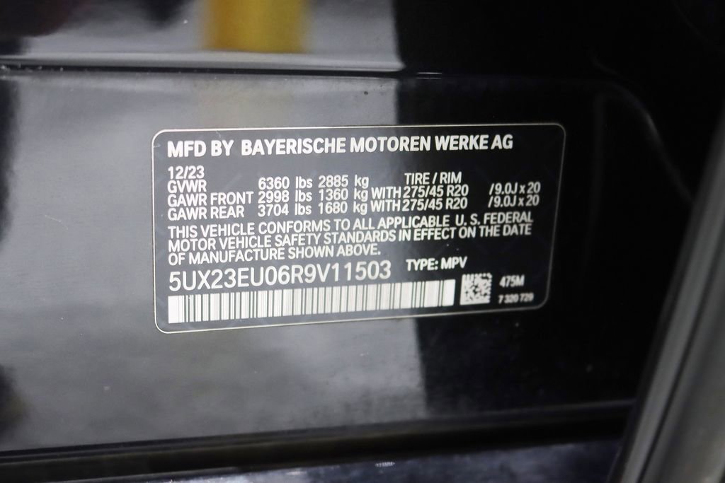 Used 2024 BMW X5 xDrive40i w/ M Sport Package image 44