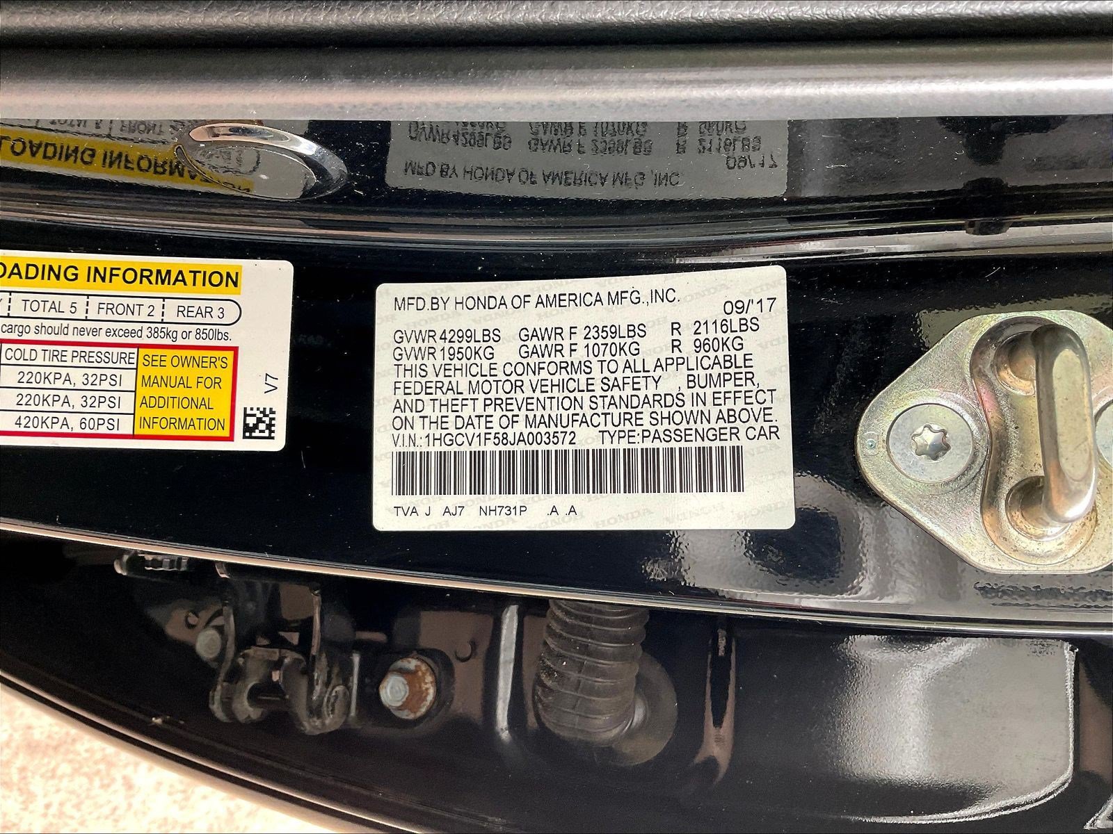Used 2018 Honda Accord EX-L image 19