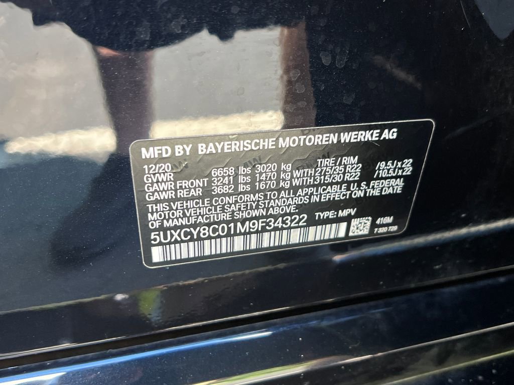 Used 2021 BMW X6 M50i w/ Executive Package AWD/4WD image 27
