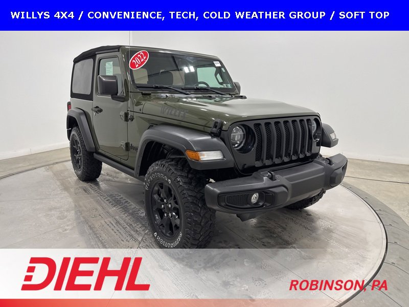 Certified 2022 Jeep Wrangler Willys