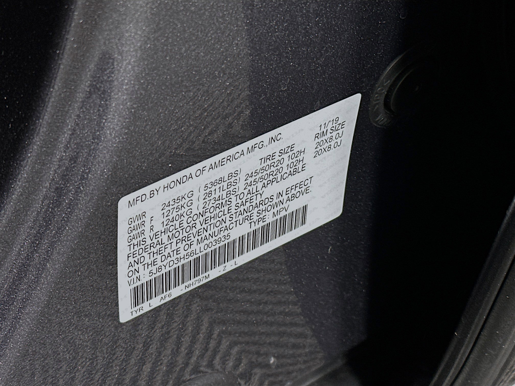 Used 2020 Acura MDX FWD w/ Technology Package image 12