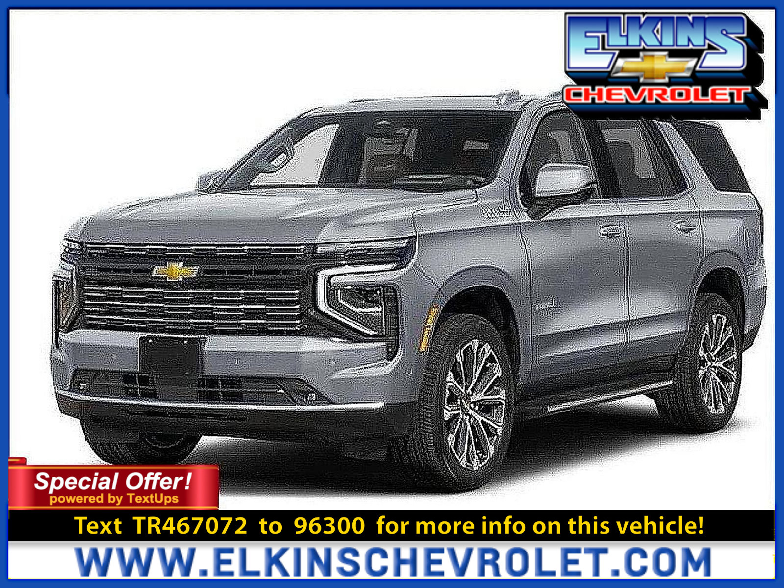 New 2026 Chevrolet Tahoe High Country AWD/4WD image 1