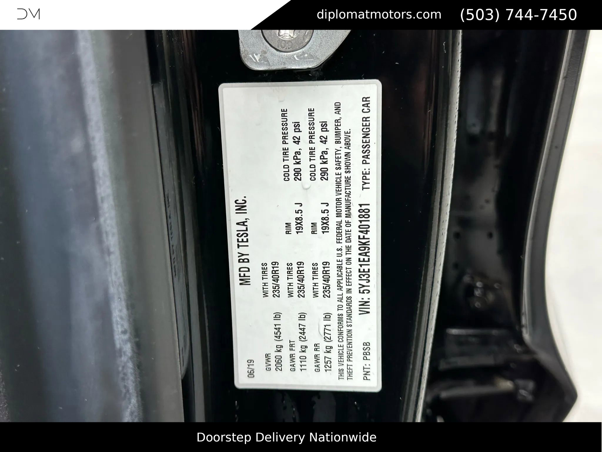 Used 2019 Tesla Model 3 Standard Range Plus image 41