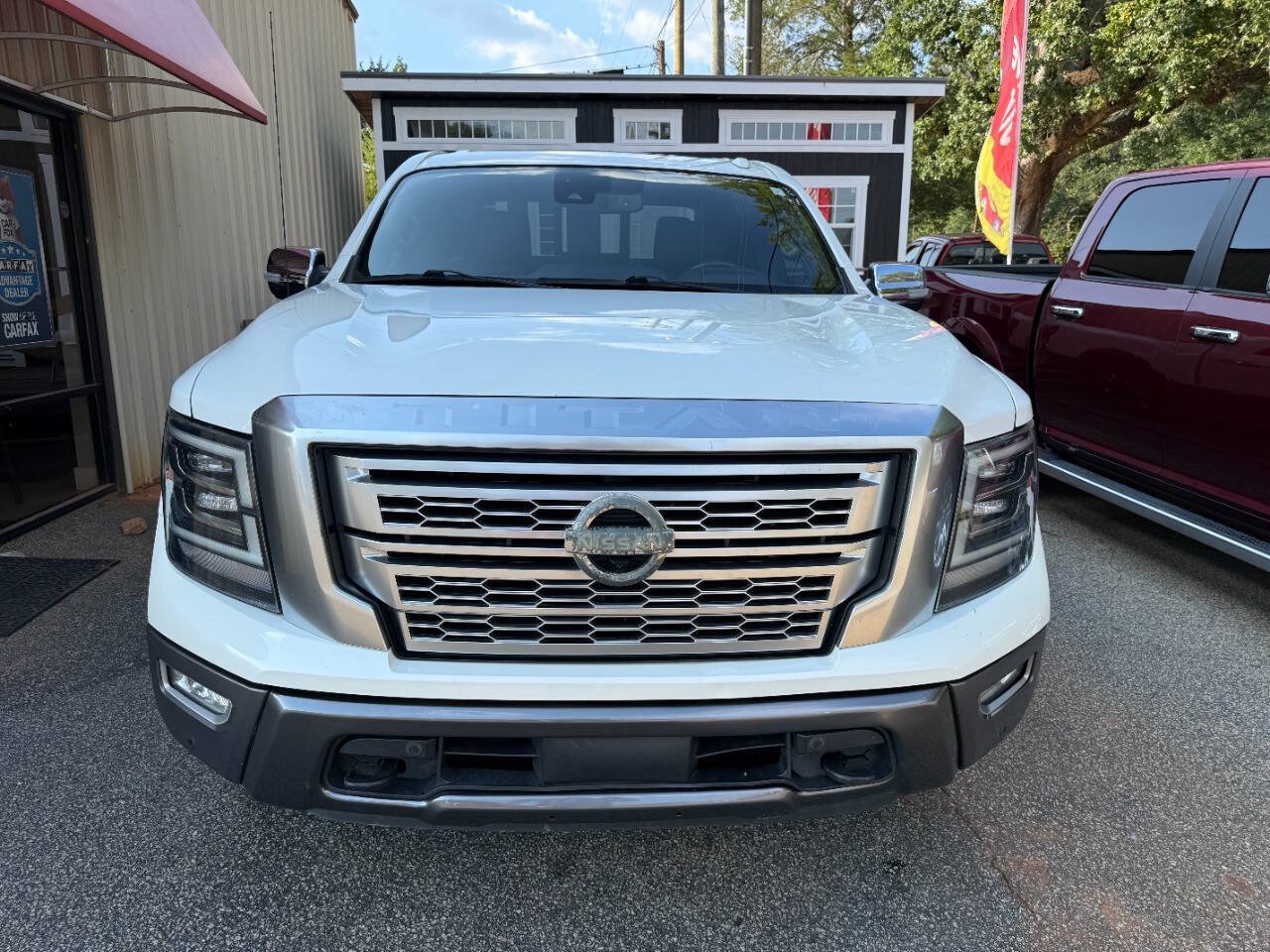 Used 2021 Nissan Titan Platinum Reserve w/ Moonroof Package AWD/4WD image 2