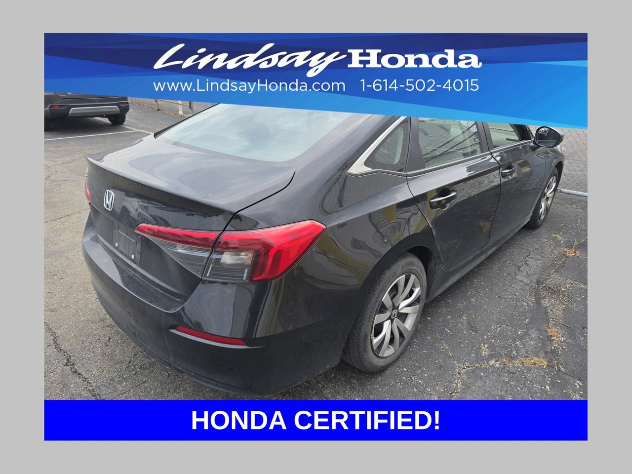 Certified 2022 Honda Civic LX